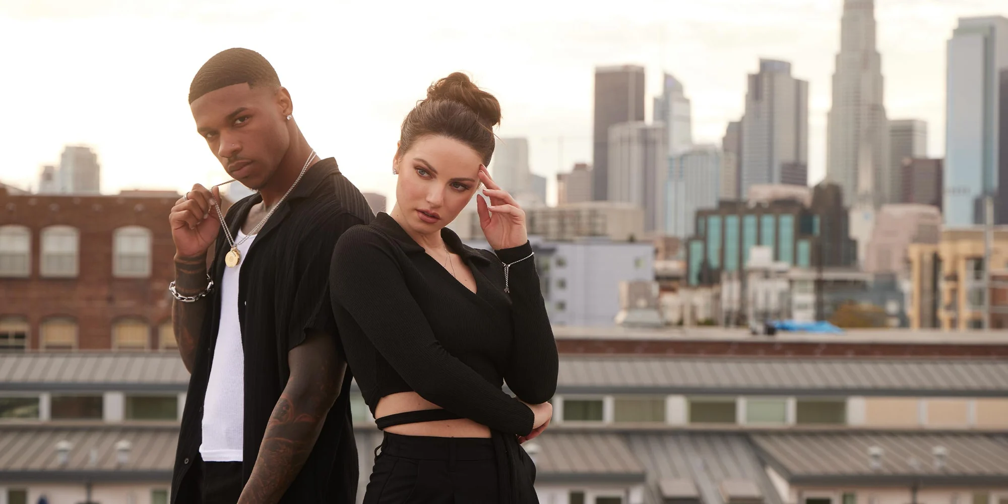 RAWNESS rooftop campaign with fitness jewelry